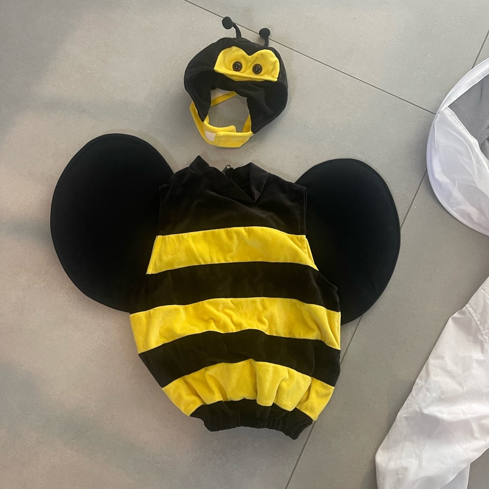 Toddler bee costume, 2T-4T